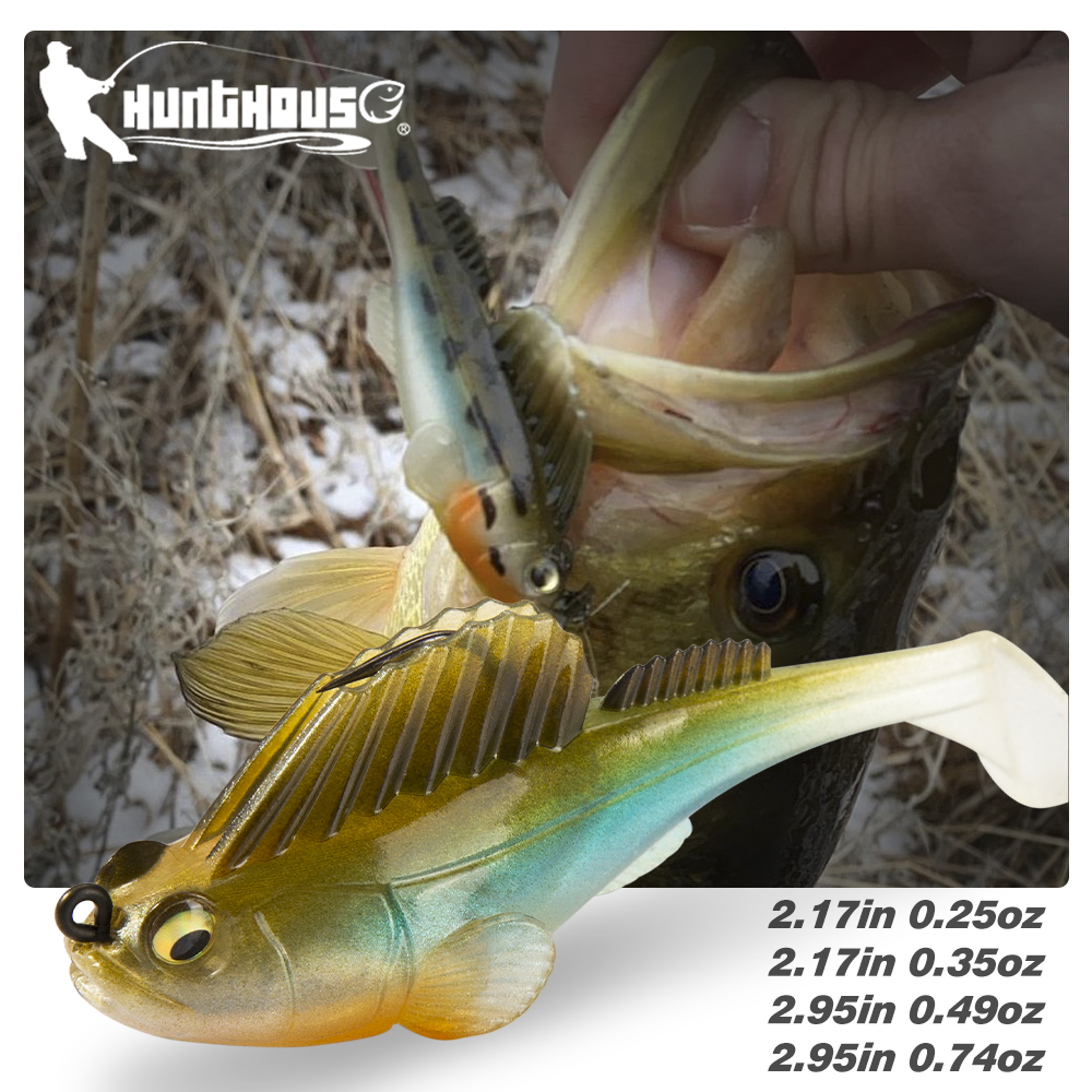 Fishing Lure Spinnerbait - Hunthouse Fishing Lure Soft Bait Jig