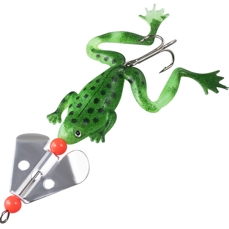 Fishing Lure Topwater - Green Frog Lures Bass Fishing Topwater