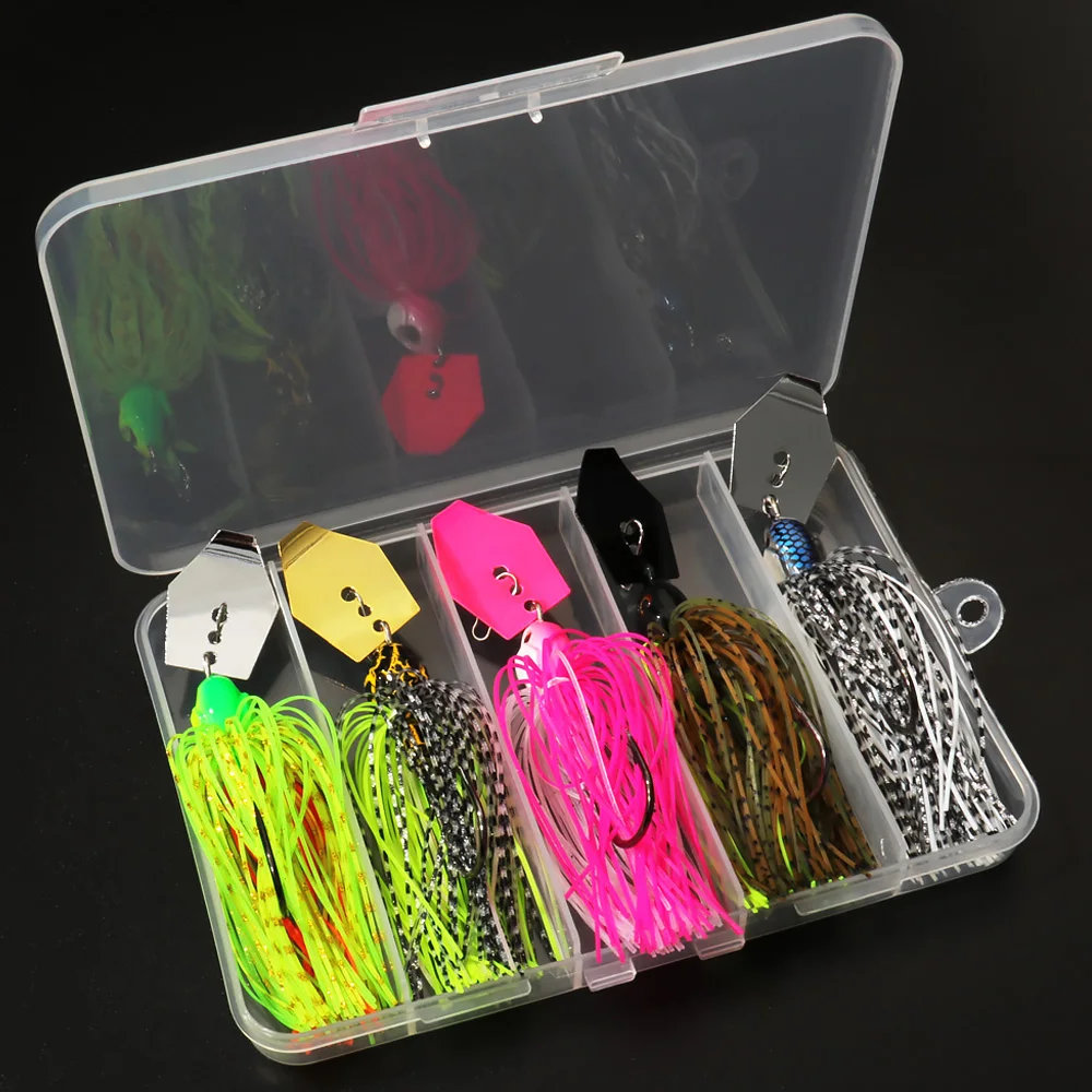 Fishing Lure Blade Bait - Spinner Bait 7g/9g/12g/14g/21g Fishing Lures Kit