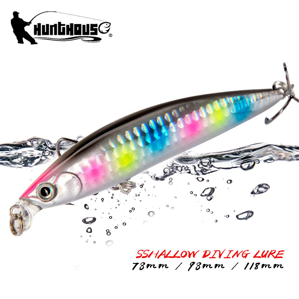 Fishing Lure Jerkbait - Hunthouse Jerkbait Minnow Fishing Lure Floating