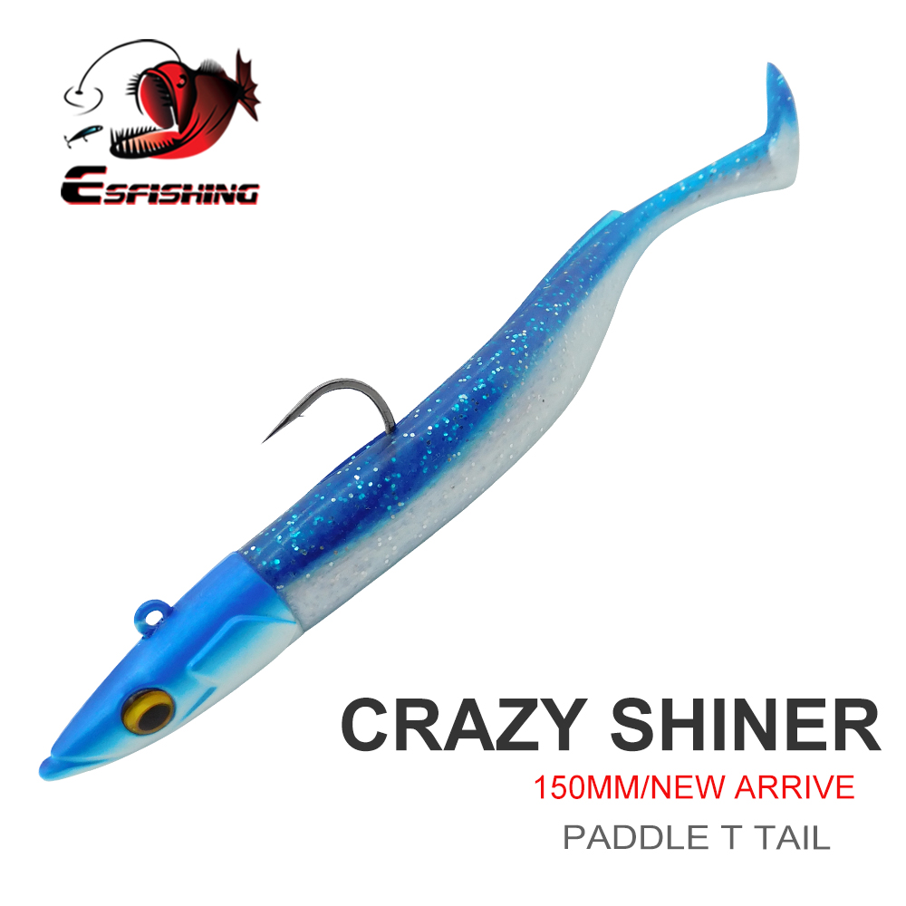 Fishing Lure Soft Plastic - ESFISHING Fishing Lures Leurre souple Crazy