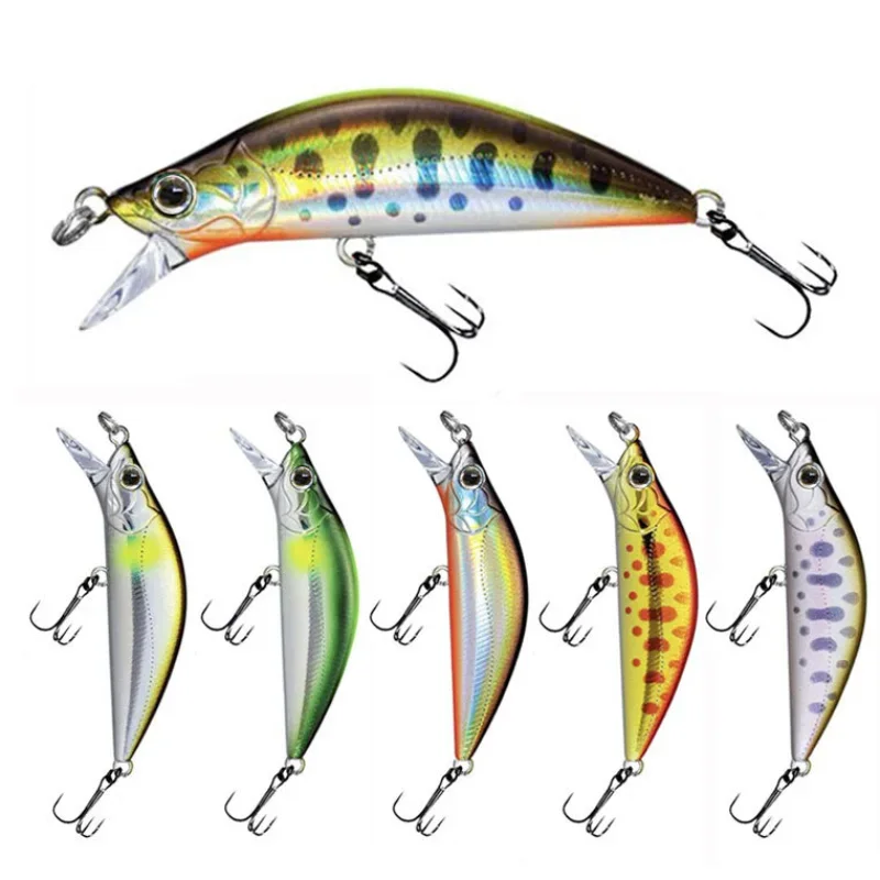 Fishing Lure Jerkbait - 50mm 4.5g Micro Minnow Fishing Lures