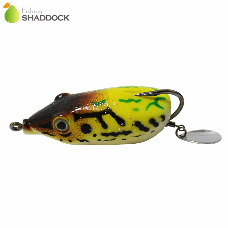 4pcs Rubber Soft Frog Fishing  – обзор и цена Fishing Lure Blade Bait