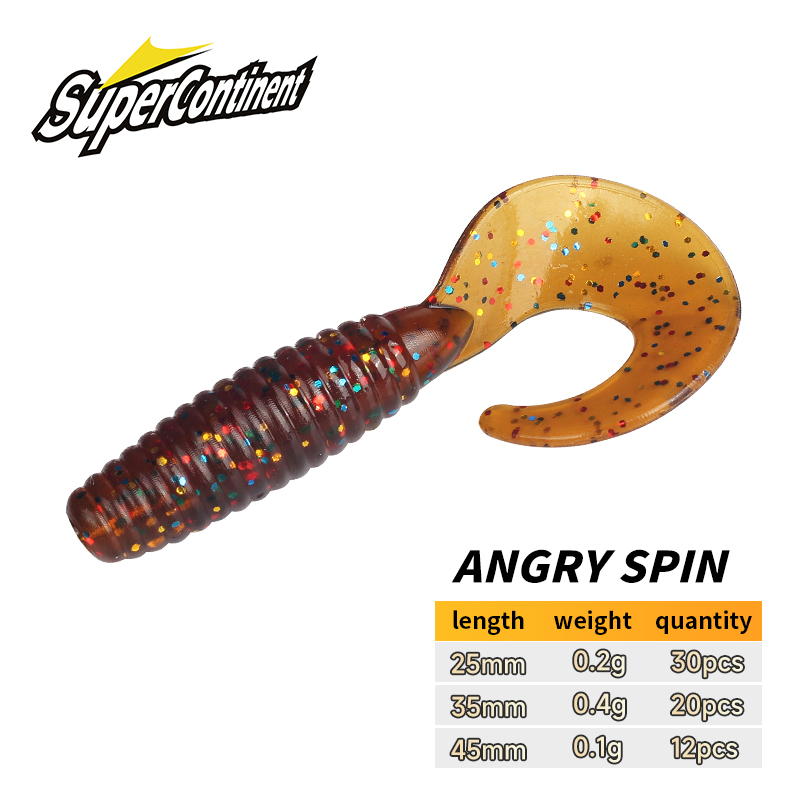 Supercontinent Soft Bait angry – обзор и цена Fishing Lure Soft Plastic