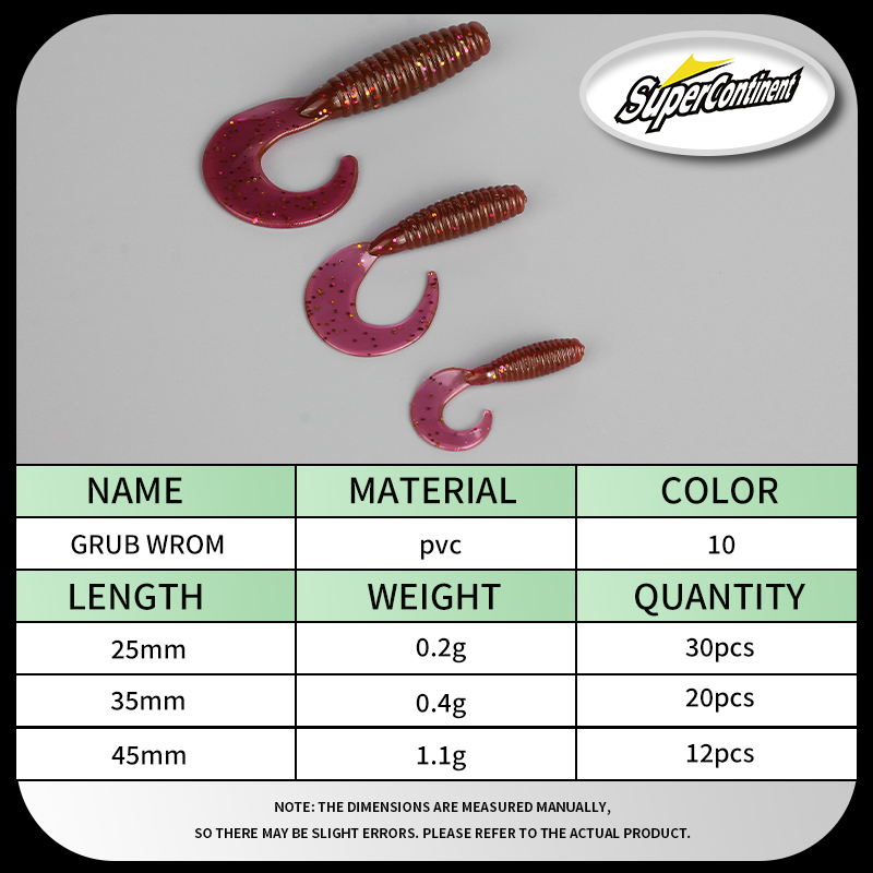Supercontinent Soft Bait angry – обзор и цена Fishing Lure Soft Plastic