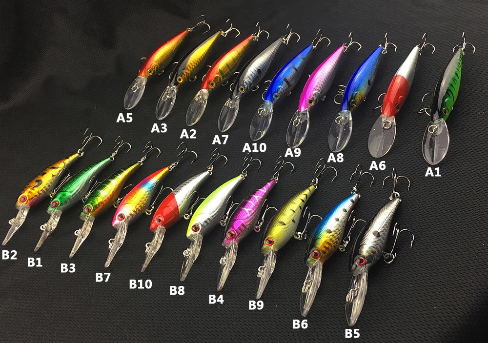 Super Quality 20 Colors Hard B – обзор и цена Fishing Lure Accessories