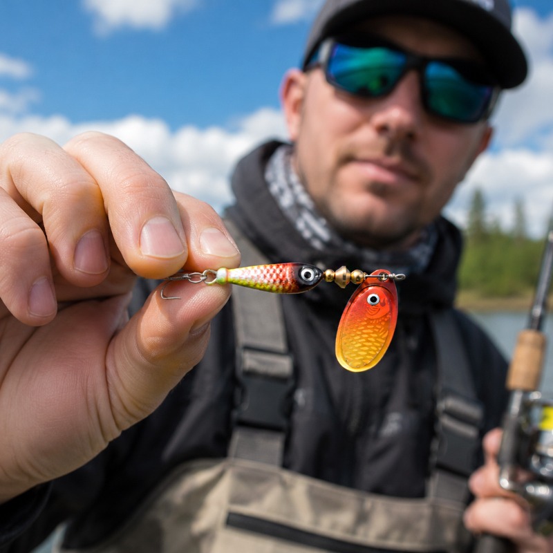 Fishing Spinner Lure Metal Rot – обзор и цена Fishing Lure Blade Bait