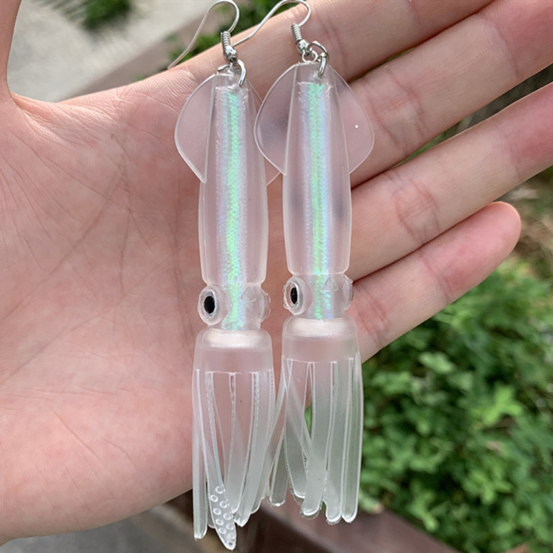 Noctilucence/Color Tube Squid  – обзор и цена Fishing Lure Soft Plastic