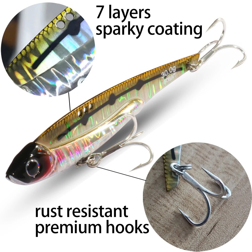 GOBAIT VIB Fishing Lure 20g 25 – обзор и цена Fishing Lure Spinnerbait