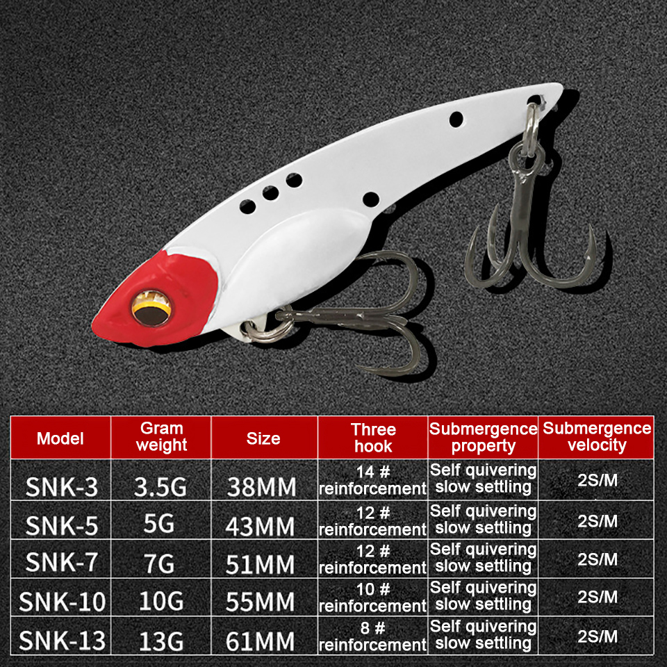 GOBYGO 3.5G-13G Metal VIB Fish – обзор и цена Fishing Lure Crankbait