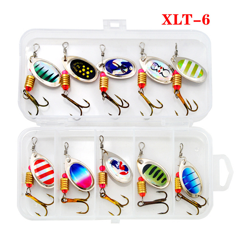 Newest Metal Spoon Spinner Fis – обзор и цена Fishing Lure Swimbait