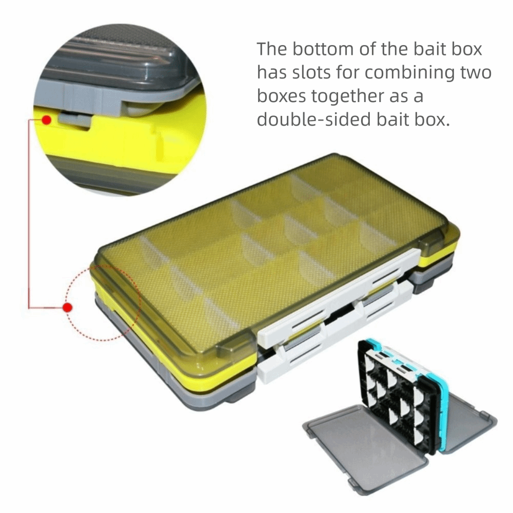Double Side Fishing Tackle Box – обзор и цена Fishing Lure Spinner
