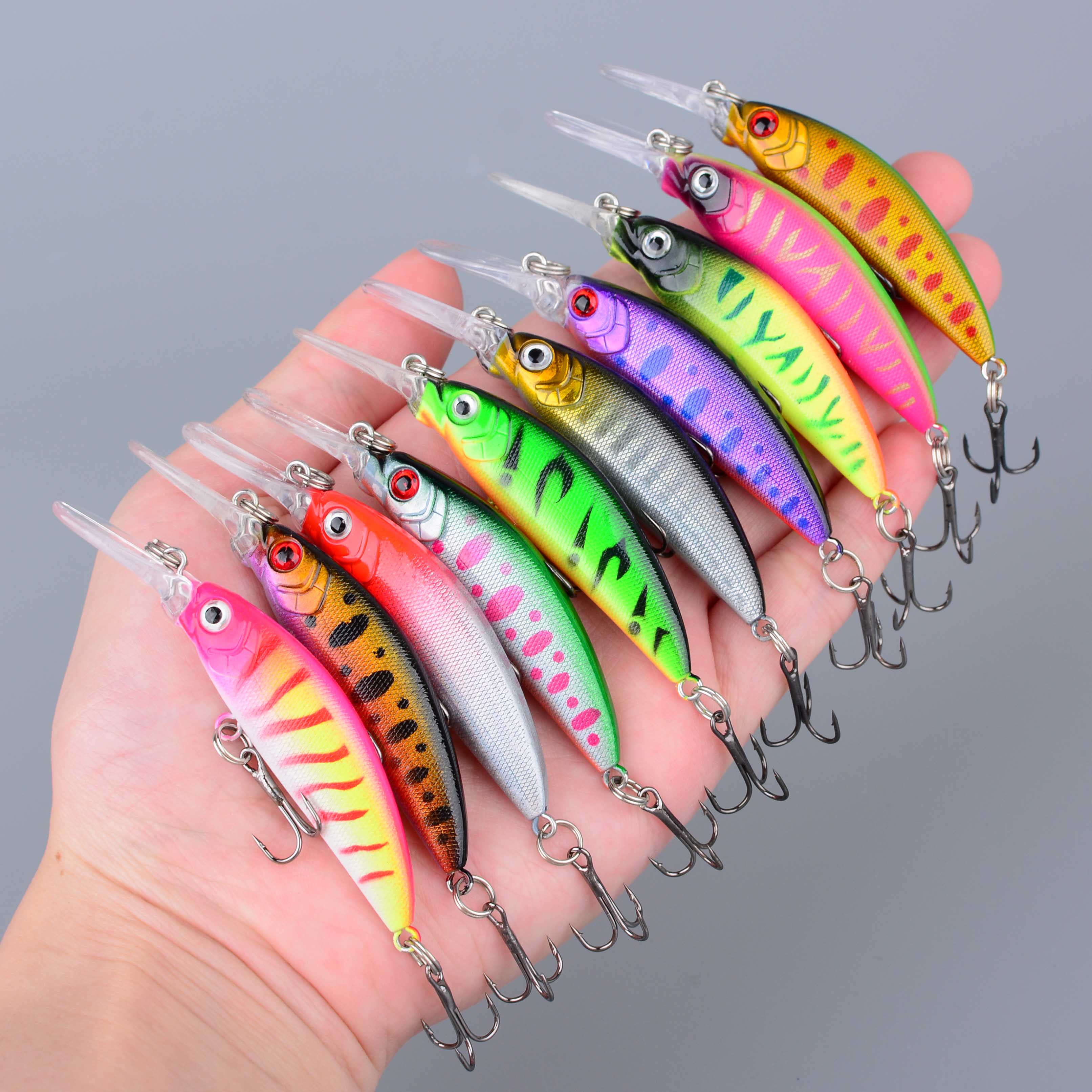 Suspending Minnow Fish Bait Je – обзор и цена Fishing Lure Jerkbait