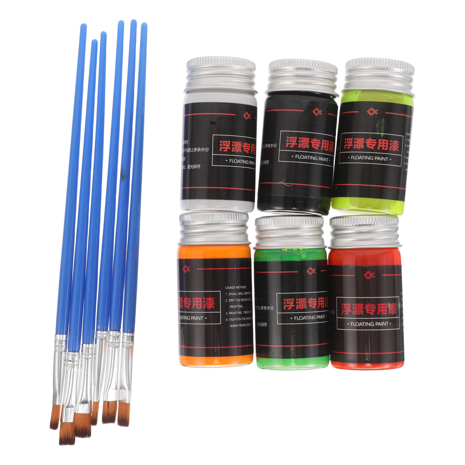 6pcs 30Ml Fluorescent Floating – обзор и цена Fishing Lure Making Kit