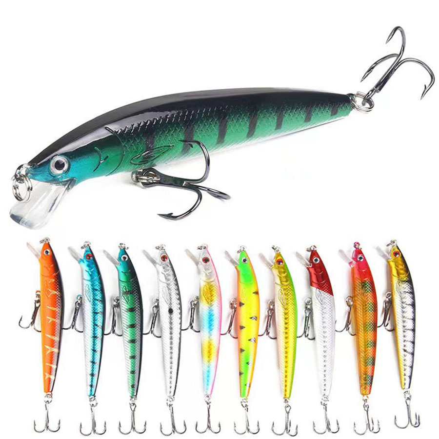 10PCS Jerkbait Minnow Swimbait – обзор и цена Fishing Lure Jerkbait