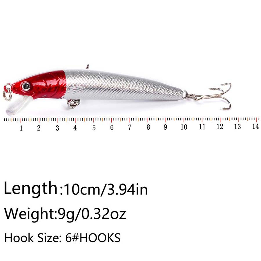 10PCS Jerkbait Minnow Swimbait – обзор и цена Fishing Lure Jerkbait