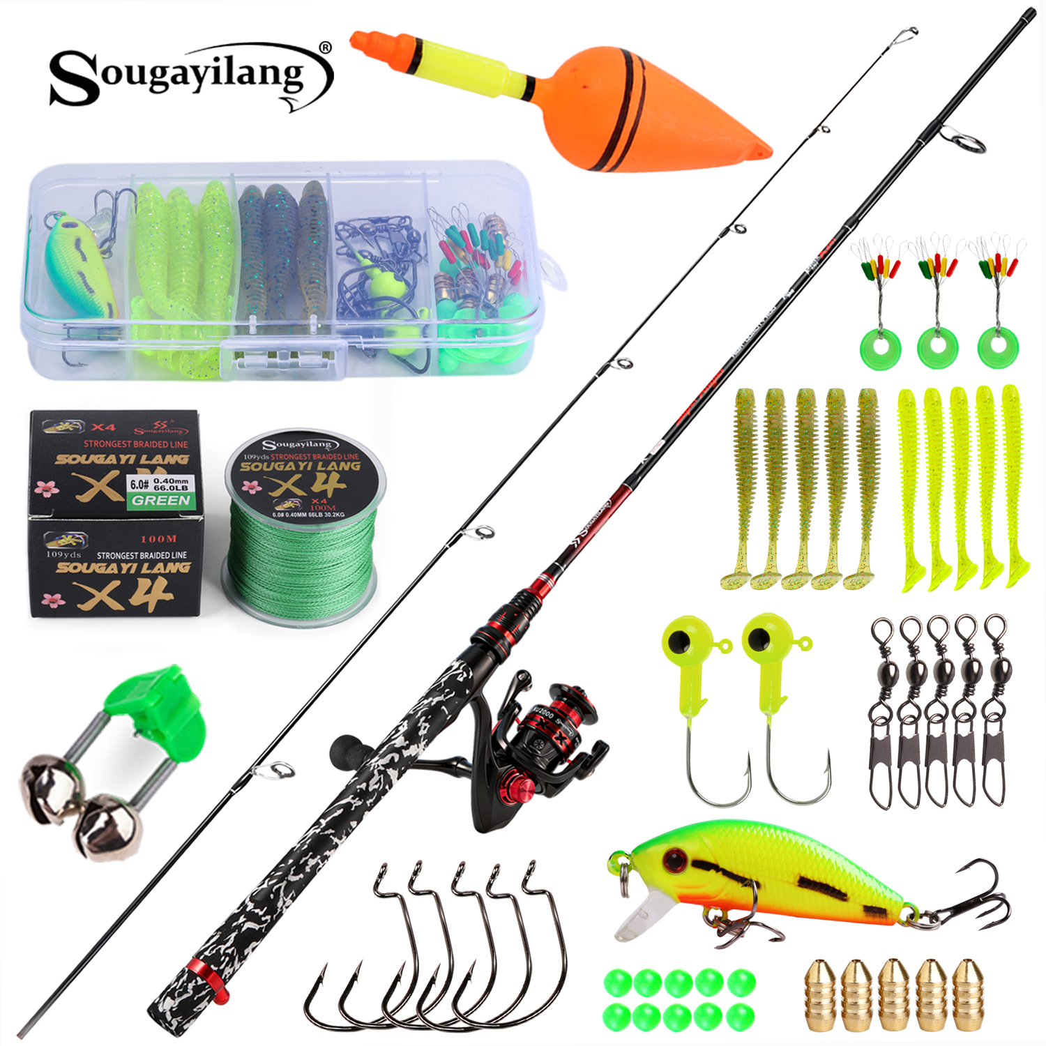 Sougayilang Spinning Fishing R – обзор и цена Fishing Lure Topwater