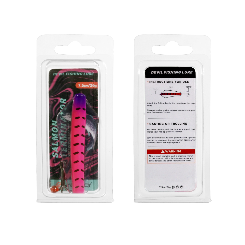 WATERBOY Devil Bait Saltwater  – обзор и цена Fishing Lure Spinnerbait