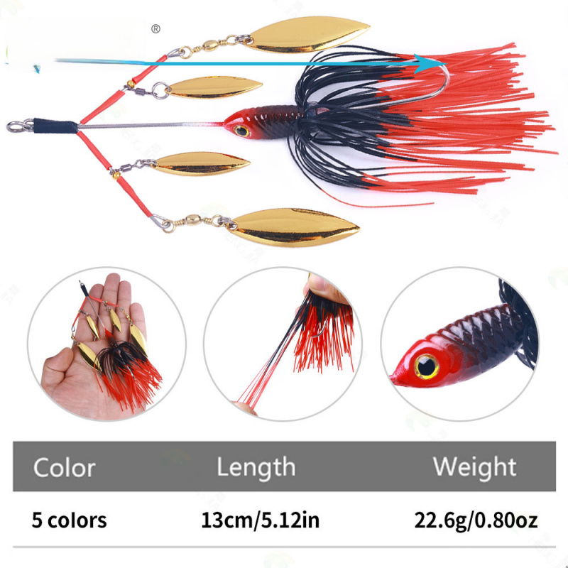 13CM22gLure bait with composit – обзор и цена Fishing Lure Blade Bait