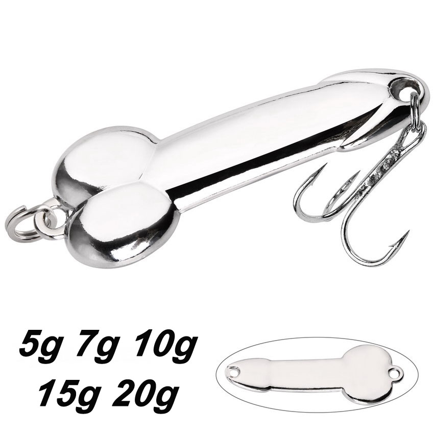 Metal Spoon Penis Shape Fishin – обзор и цена Fishing Lure Spinnerbait