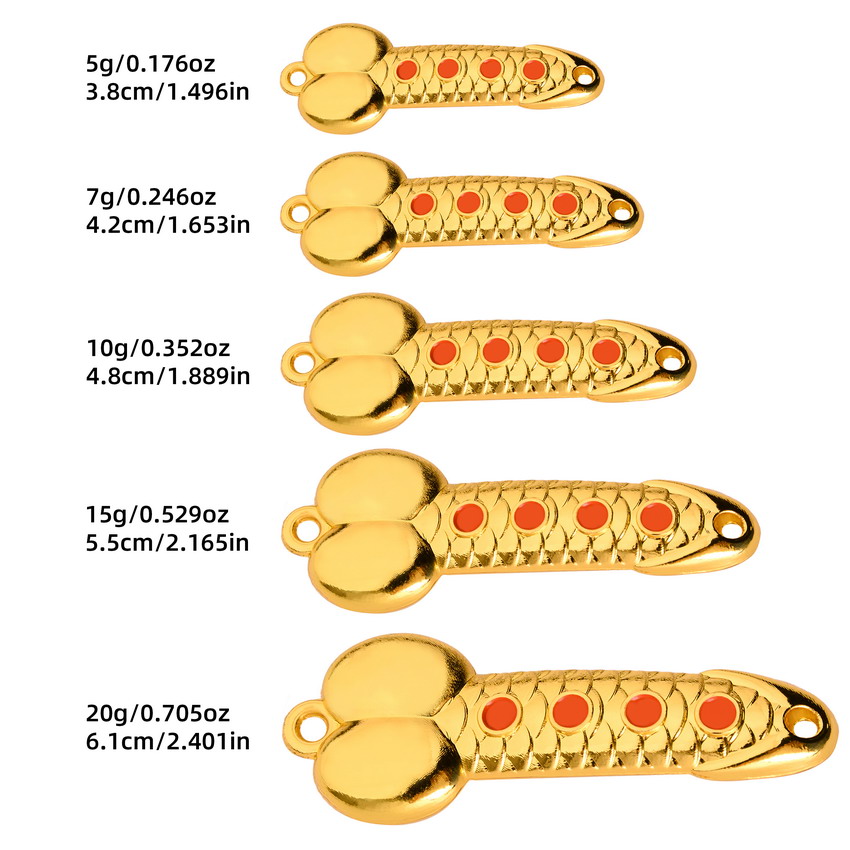 Metal Spoon Penis Shape Fishin – обзор и цена Fishing Lure Spinnerbait