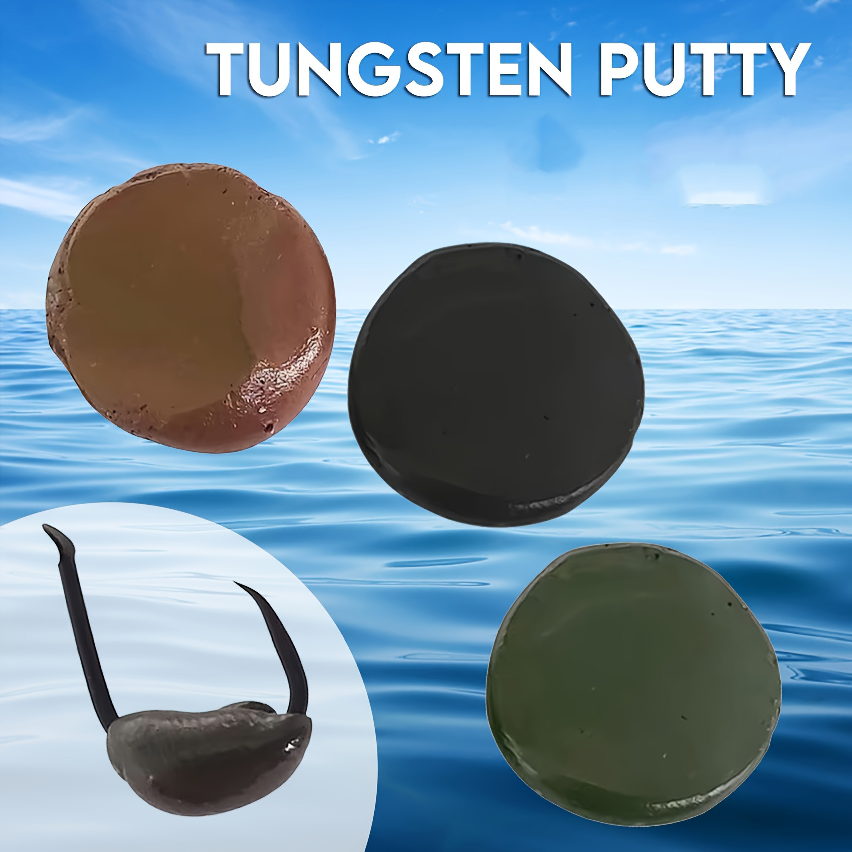 Tungsten Putty 0.5oz(15g) Tika – обзор и цена Fishing Lure Accessories