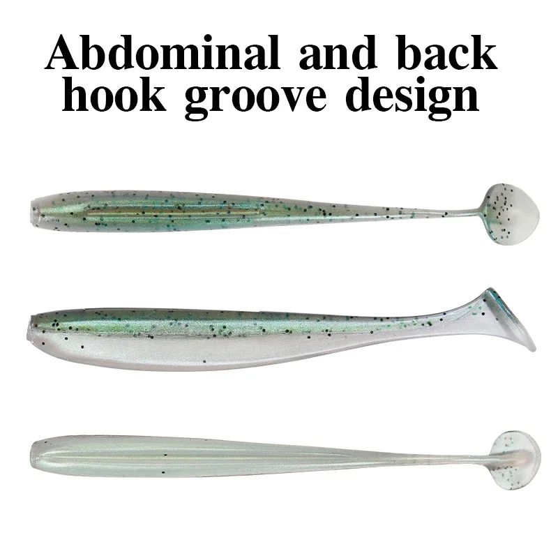 TSURINOYA NEW SIZE 100mm 120mm – обзор и цена Fishing Lure Soft Plastic