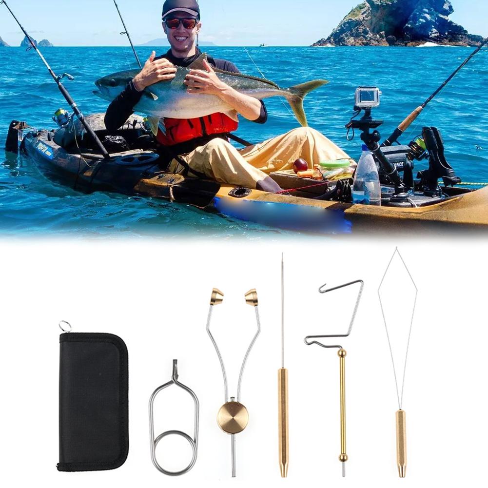 5 In 1 Fly Tying Tools Kit Fly – обзор и цена Fishing Lure Kit
