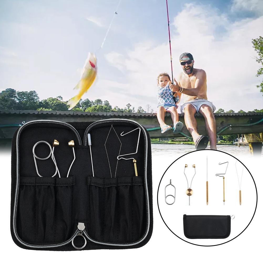 5 In 1 Fly Tying Tools Kit Fly – обзор и цена Fishing Lure Kit