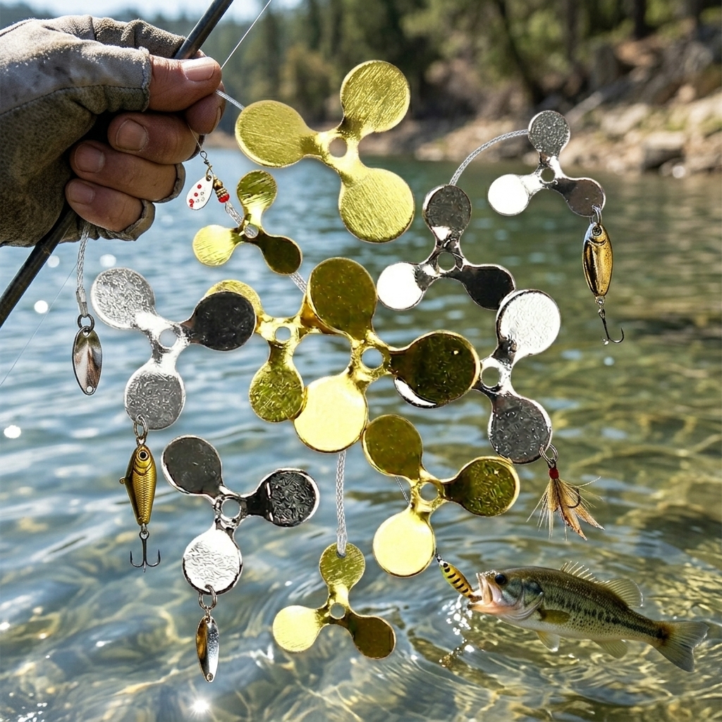 200Pcs 3-Blade Propeller Fishi – обзор и цена Fishing Lure Blade Bait