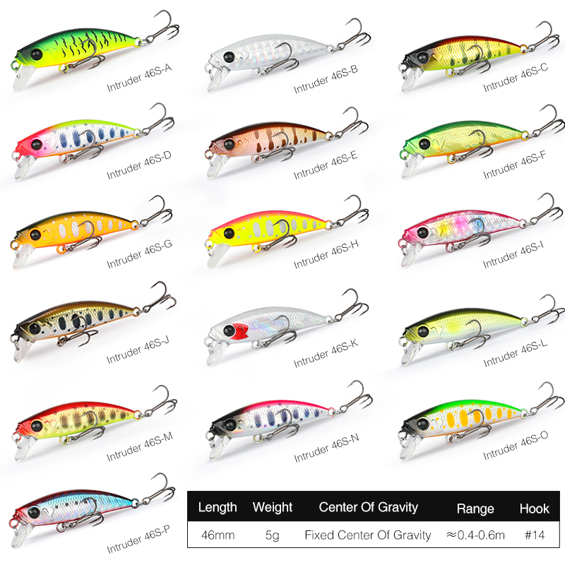 TSURINOUA 46S 46mm 5g Bait Fin – обзор и цена Fishing Lure Swimbait