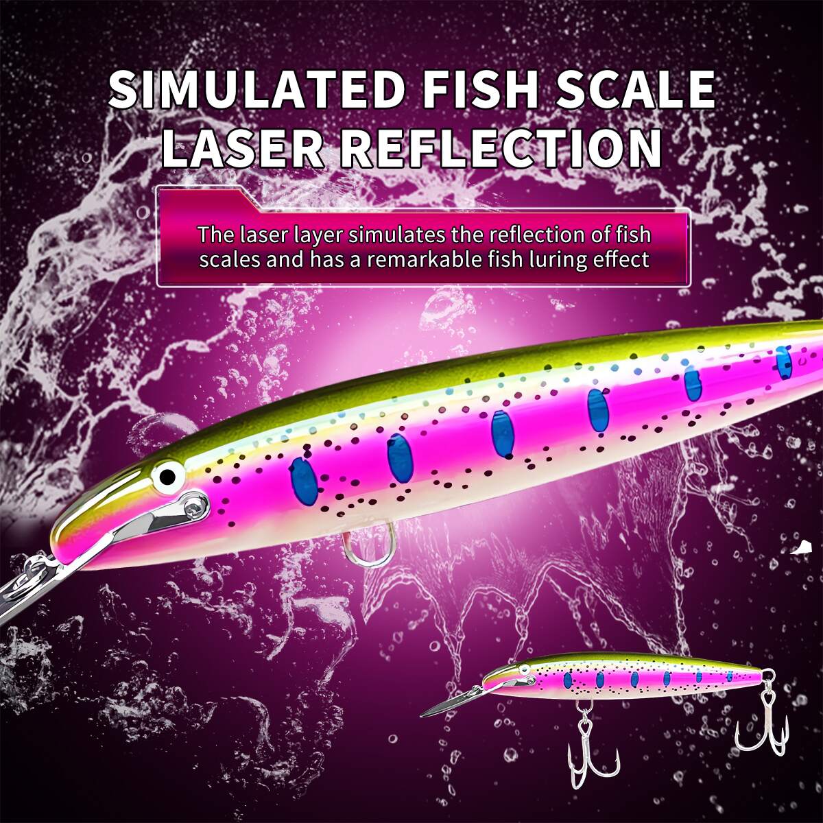 BASSKING Sinking Minnow Bait 1 – обзор и цена Fishing Lure Swimbait
