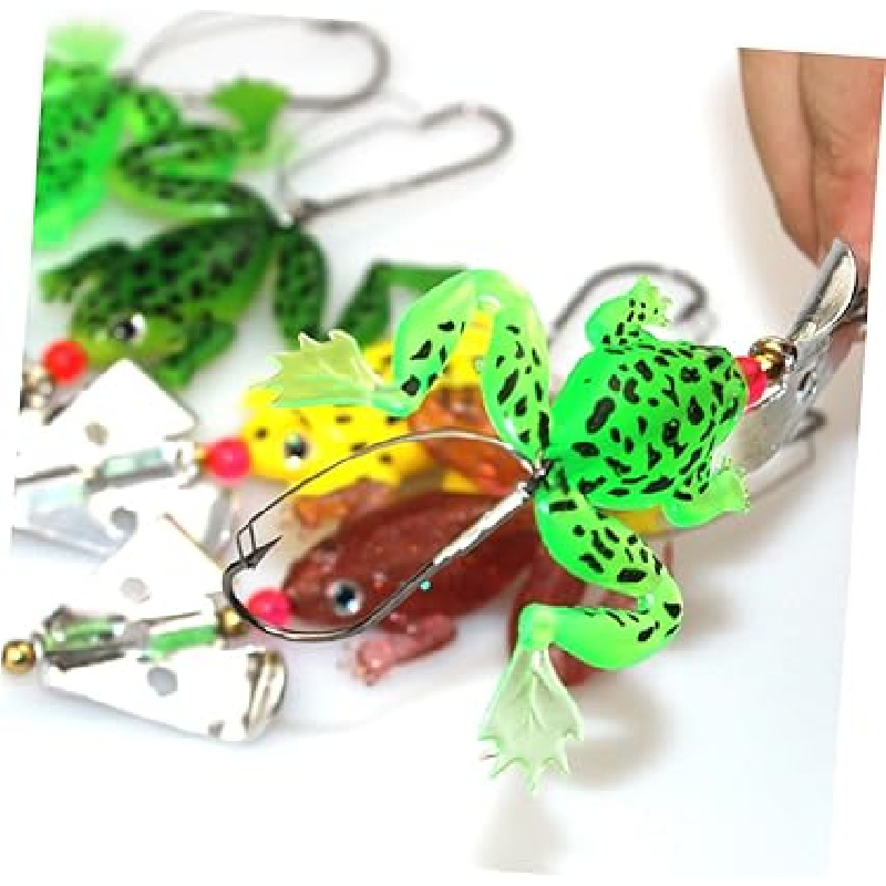 Green Frog Lures Bass Fishing  – обзор и цена Fishing Lure Topwater