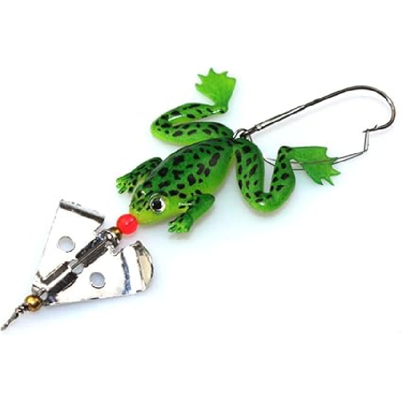 Green Frog Lures Bass Fishing  – обзор и цена Fishing Lure Topwater