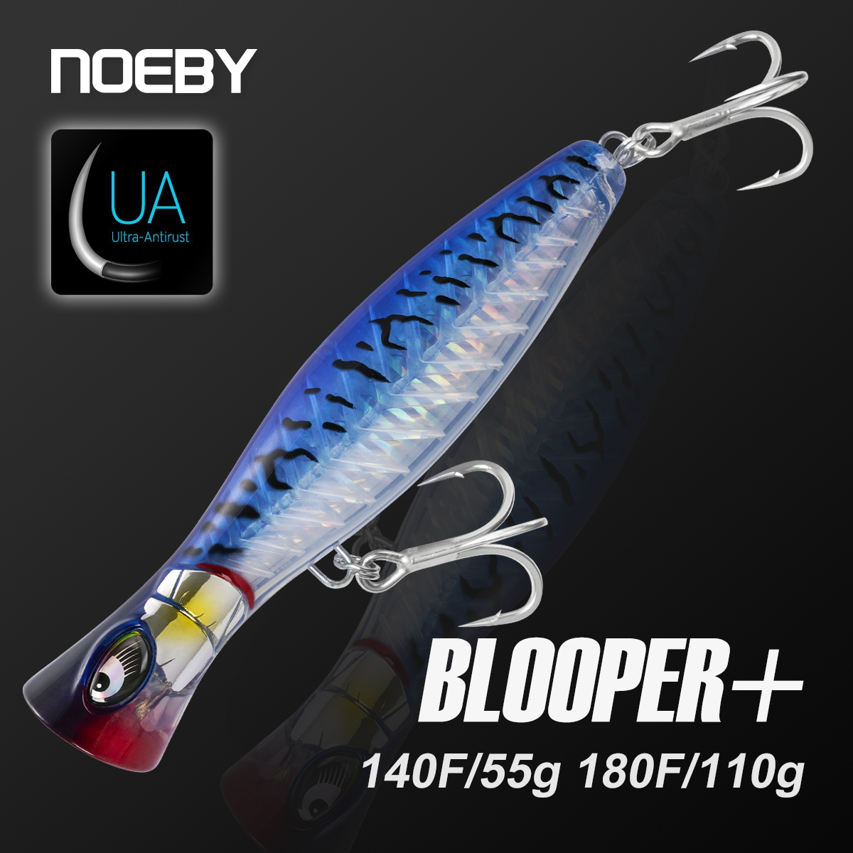 Noeby Blooper+ Popper Fishing  – обзор и цена Fishing Lure Popper