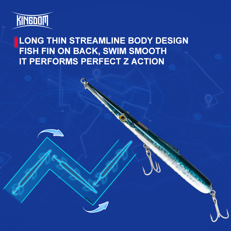 Kingdom Needle Stylo Long Cast – обзор и цена Fishing Lure Spoon