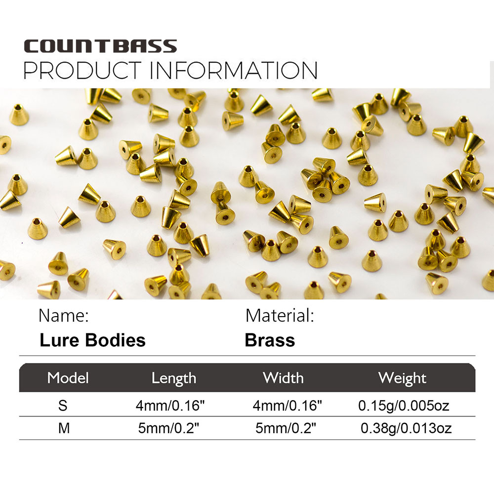 Countbass 10pcs Solid Brass Co – обзор и цена Fishing Lure Buzzbait