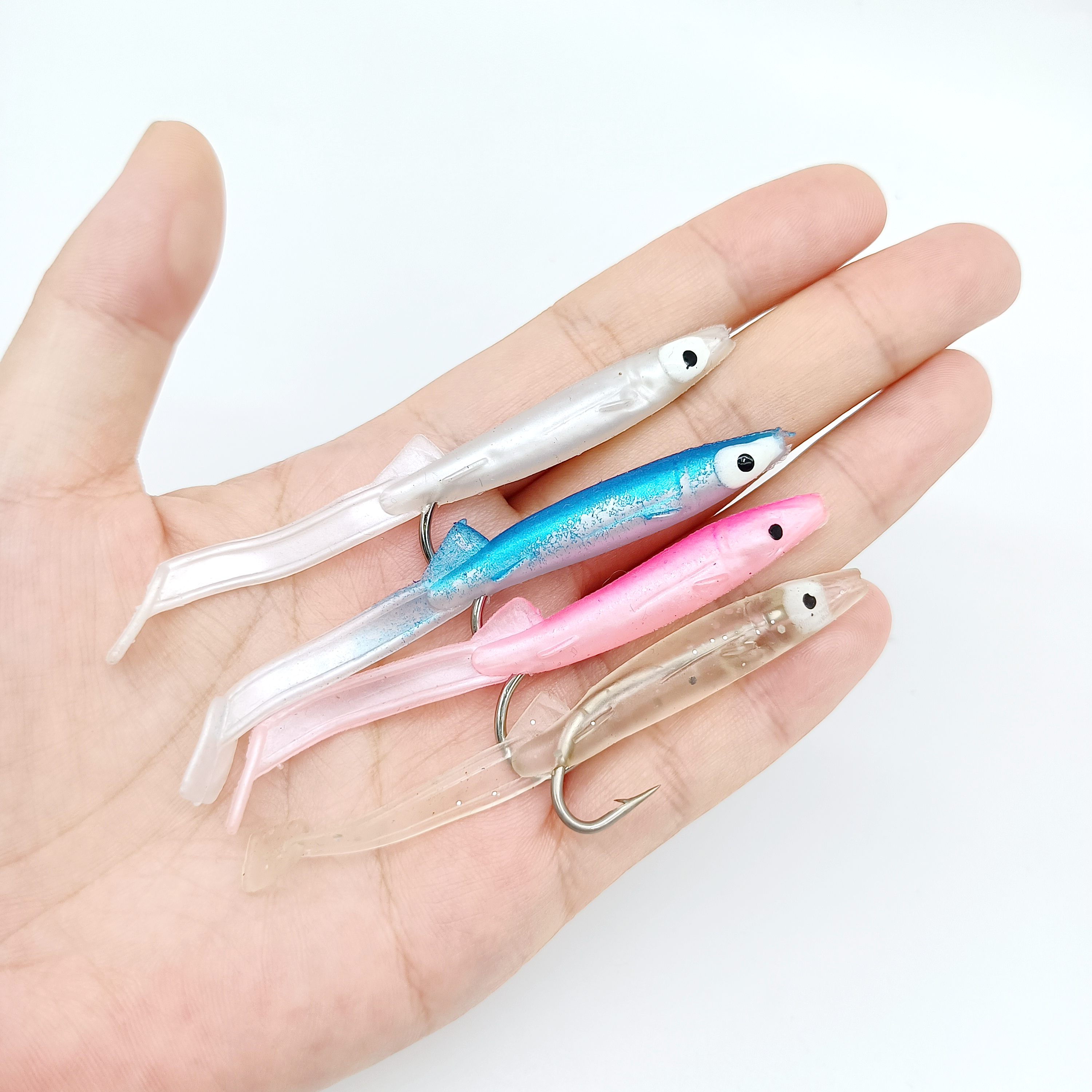 DUODUOYU 5PCS  Eel Soft Plasti – обзор и цена Fishing Lure Soft Plastic