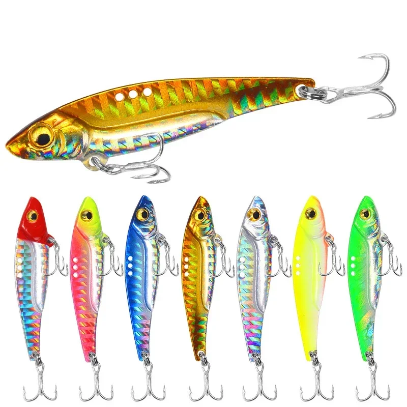 8/13/16/20g 3D Blue Yellow Pin – обзор и цена Fishing Lure Blade Bait