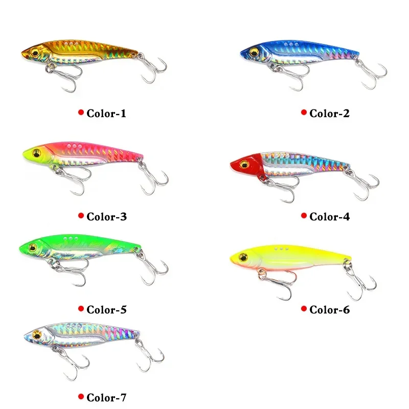 8/13/16/20g 3D Blue Yellow Pin – обзор и цена Fishing Lure Blade Bait