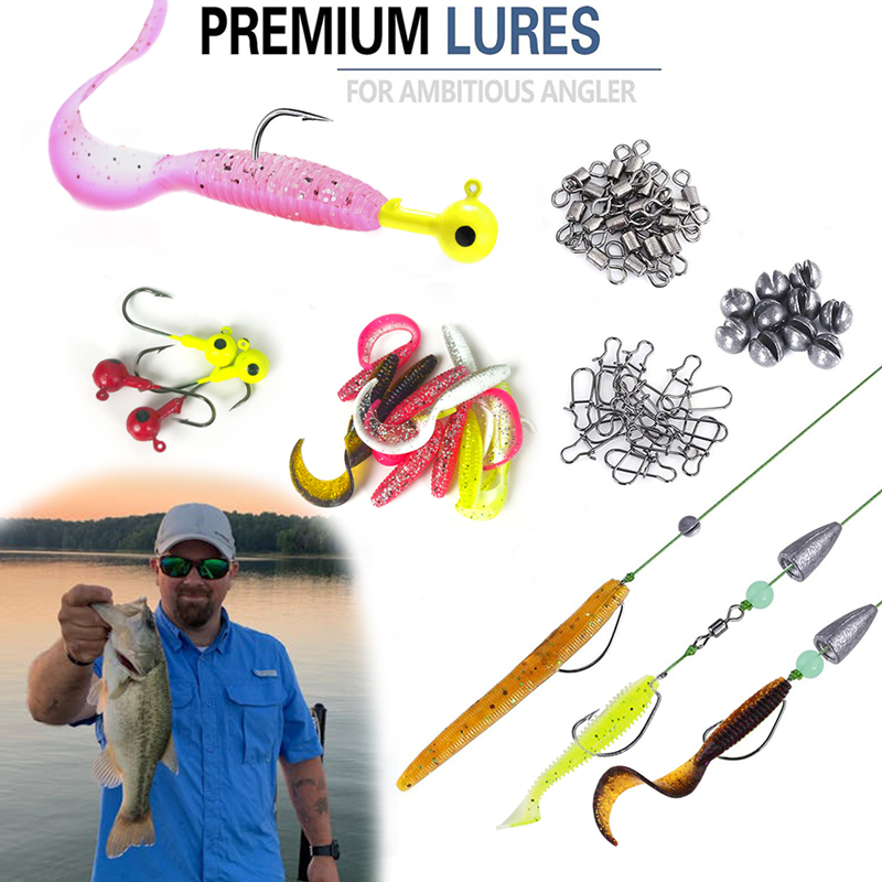 New 120PCS Fishing Lure Set So – обзор и цена Fishing Lure Swimbait