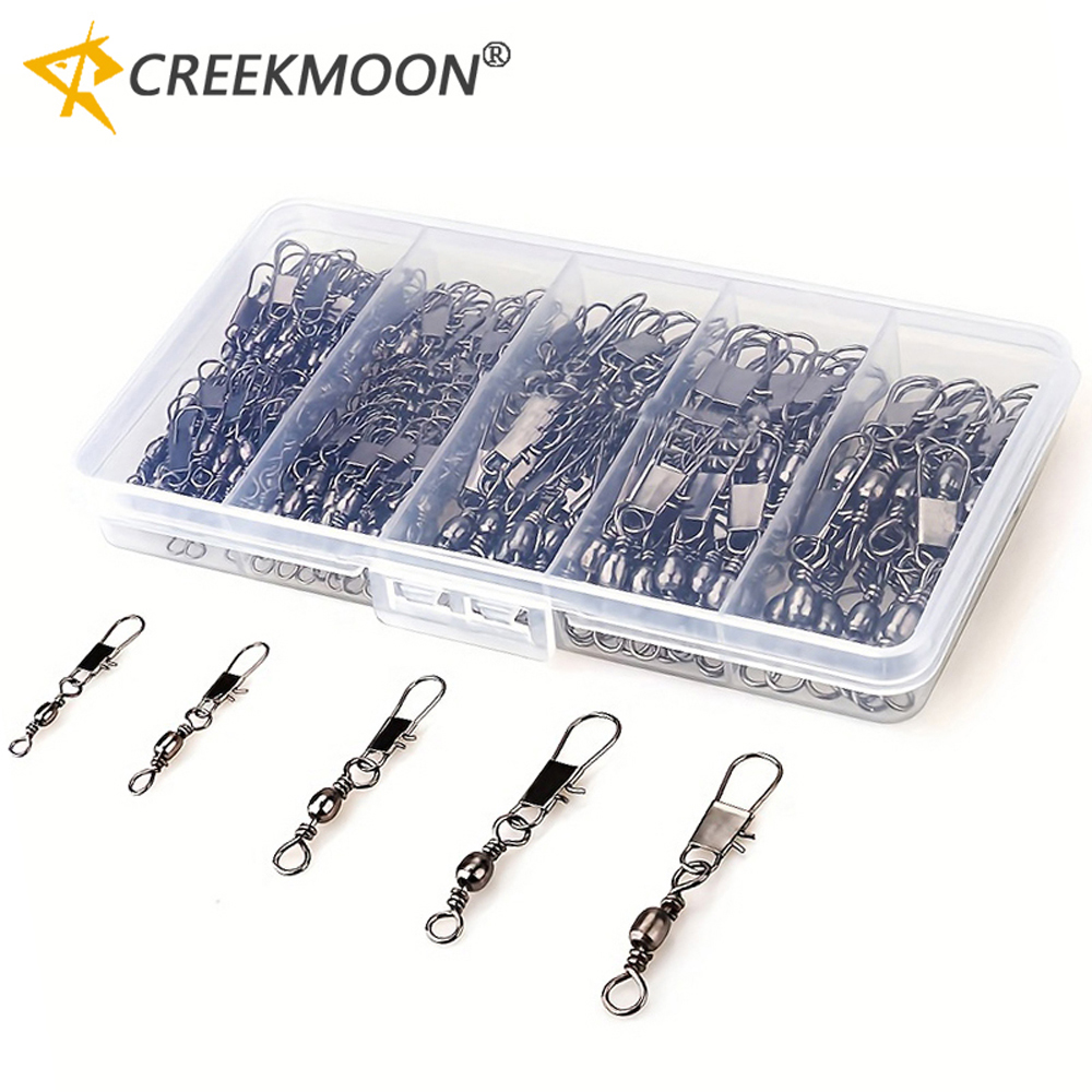 100Pcs/Lot 4#6#8#10#12# Swivel – обзор и цена Fishing Lure Accessories