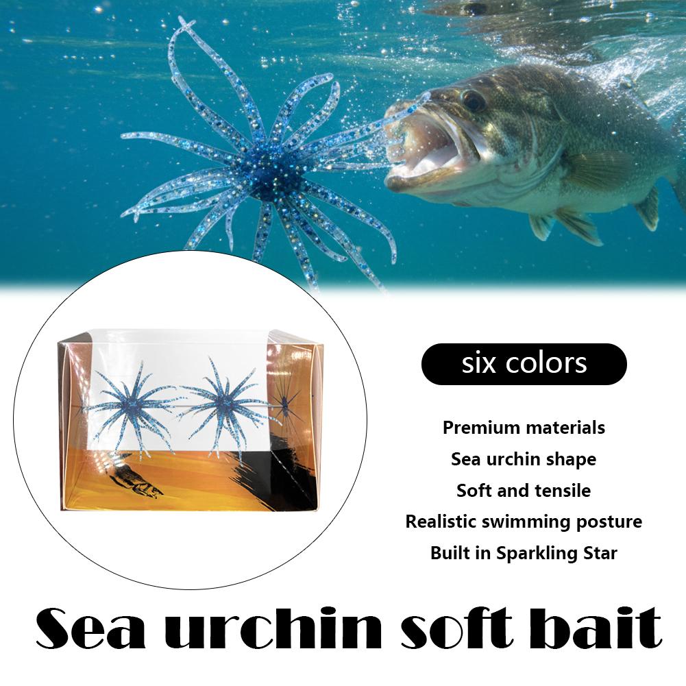 Floating Sea Urchin Soft Bait  – обзор и цена Fishing Lure Swimbait