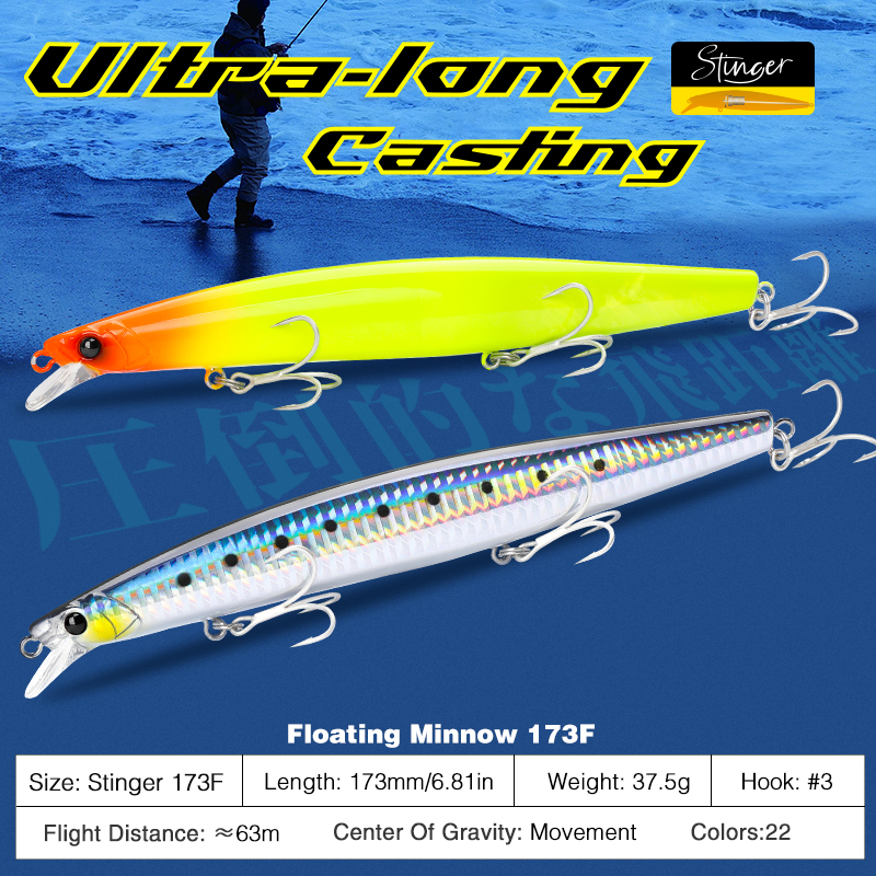 TSURINOYA Shore Fishing STINGE – обзор и цена Fishing Lure Popper