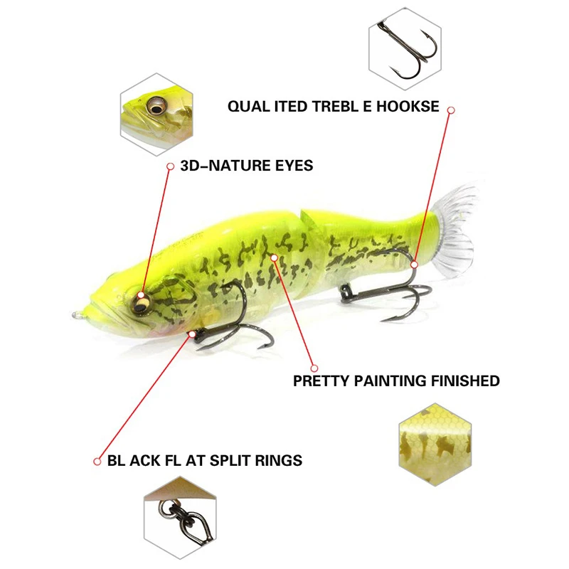 Swimbait Fishing Lure 135mm 31 – обзор и цена Fishing Lure Popper