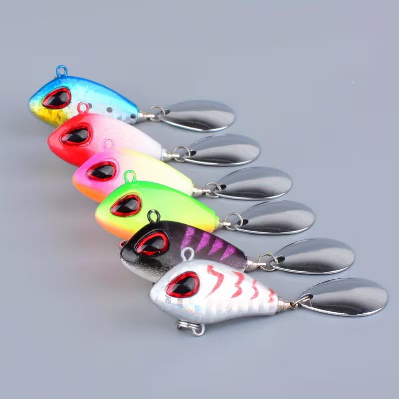 5/6pcs Mini VIB With Spoon Fis – обзор и цена Fishing Lure Crankbait