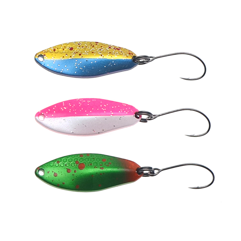 TROUT Spoon 2g 2.3g 3.5g Metal – обзор и цена Fishing Lure Spoon