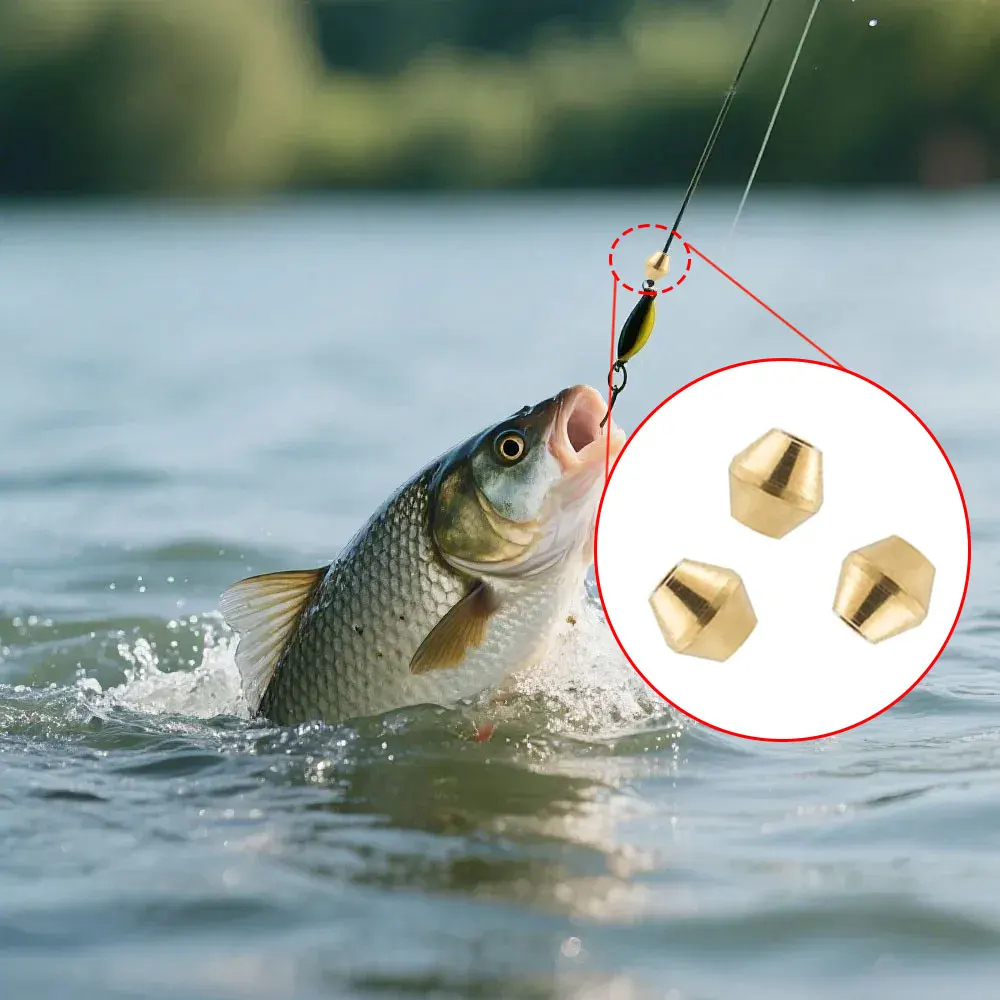 40pcs DIY Lure Brass Fishing B – обзор и цена Fishing Lure Spinner