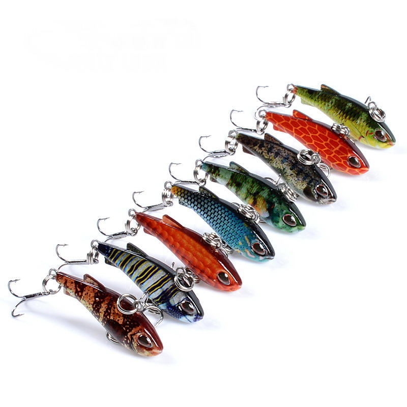 8pcs 4cm 4g Mini Lipless VIB F – обзор и цена Fishing Lure Buzzbait