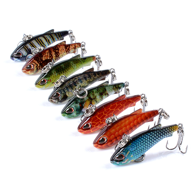 8pcs 4cm 4g Mini Lipless VIB F – обзор и цена Fishing Lure Buzzbait